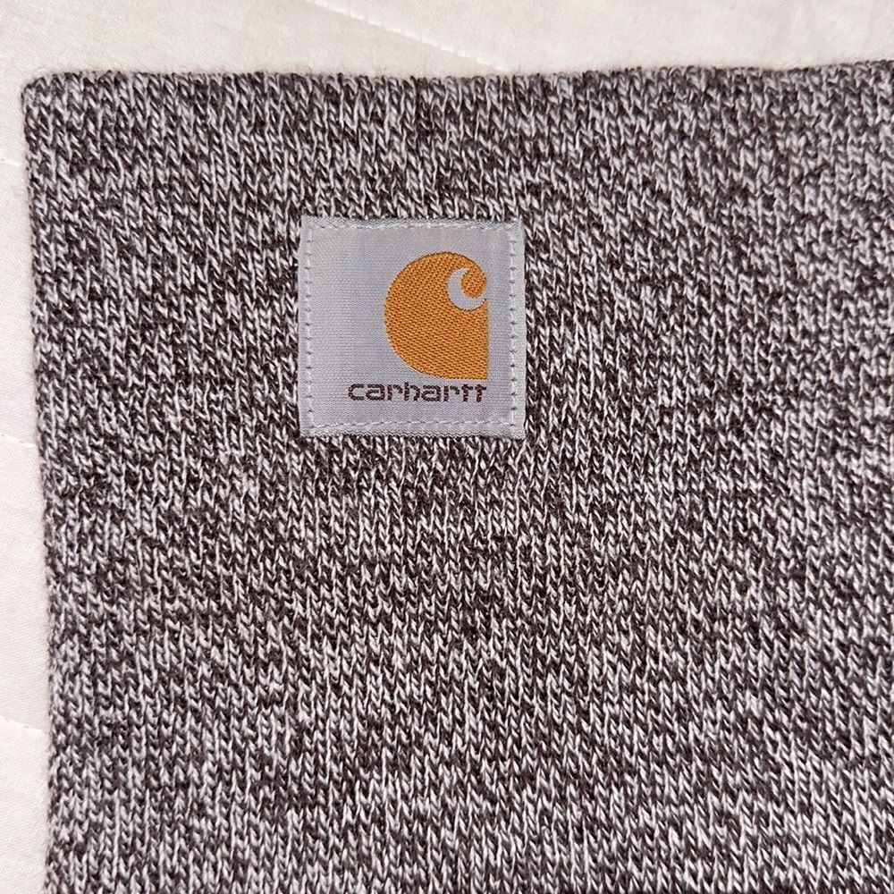 carhartt S-M Eggplant Purple Heather Knit Tasseled Hat - Picture 9 of 12